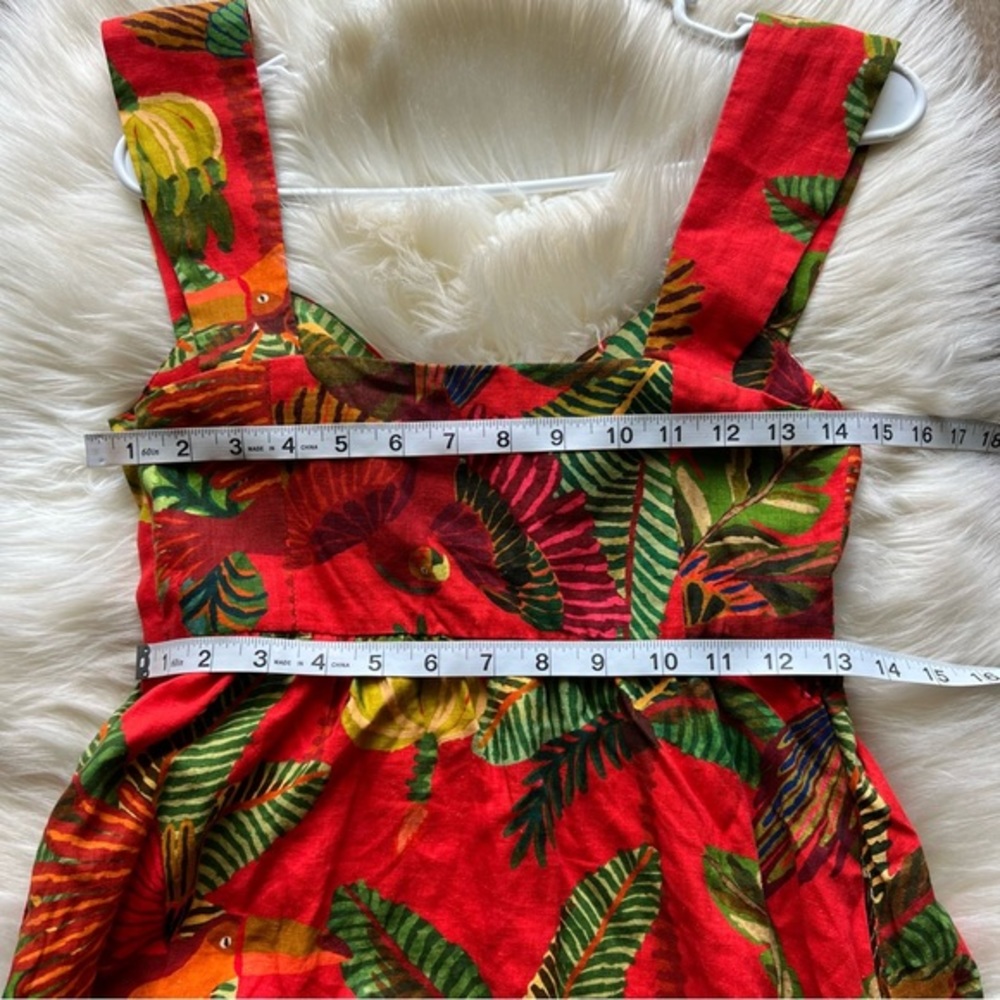 FARM Rio Red Tropical Mini Dress - Picture 6 of 11